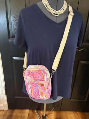 Handmade Quilted Crossbody bag